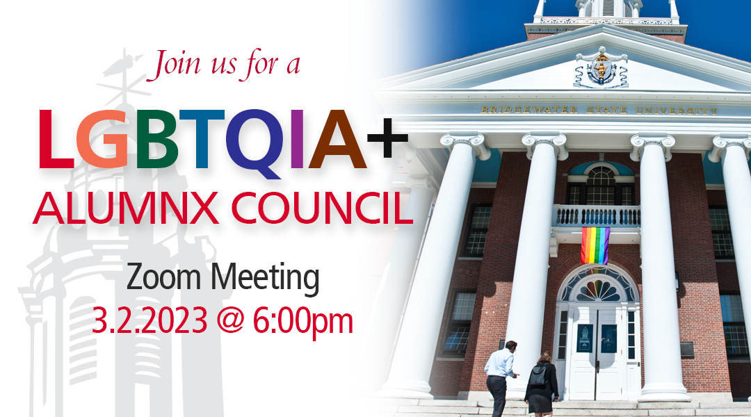 Join us for a LGBTQIA alumnx council zoom meeting